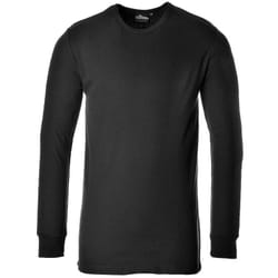 Portwest - T-shirt Thermique Manches Longues couleur : Noir taille l