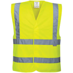 Gilet baudrier - PORTWEST - HV Jaune T.6XL/7XL C470YER6X/7X