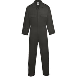 Portwest - Combinaison Coton Euro Work couleur : Noir taille l