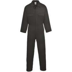 Combinaison Coton Euro Work Noir 2XL - FR(54) - UK(44)