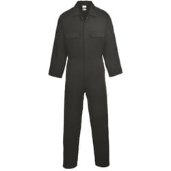 Combinaison de travail 100% coton Portwest euro work Noir 3XL