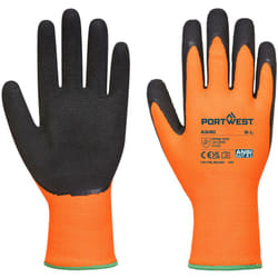 Portwest - Gants Grip HiVis Latex Orange/Noir s - Taille 7