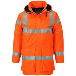 Veste De Pluie Hi-vis Multi Lite Bizflame Couleur : Orange Taille s Portwest