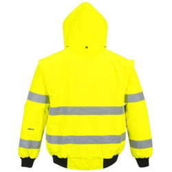 Blouson Bomber Portwest HiVis 3en1 Jaune Fluo 3XL