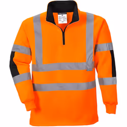 Zip frontal de 1/4 de longueur pour plus de confort et de polyvalence. Conçu pour sa durabilité et son look, le sweatshirt Ru ...