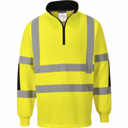 Zip frontal de 1/4 de longueur pour plus de confort et de polyvalence. Conçu pour sa durabilité et son look, le sweatshirt Ru ...