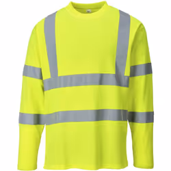 Bande réfléchissante pour une visibilité accrue. Notre tissu innovant Cotton Comfort est utilisé pour ce t-shirt à manches lo ...