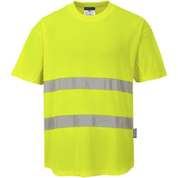 Portwest - T-shirt aéré couleur : Jaune taille s