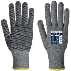 Gants anti-coupures Portwest A640 Sabre à picots pvc Gris 7