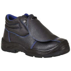Chaussures de sécurité soudeurs montantes Portwest S3 src hro Metatarsal Steelite Noir / Bleu 46