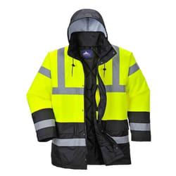 Parka - PORTWEST - Bicolore Traffic - Jaune/Noir - 3XL - Haute Visibilité