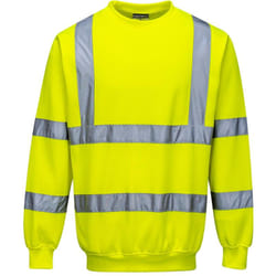Sweat shirt Haute Visibilité Portwest Jaune Fluo xs