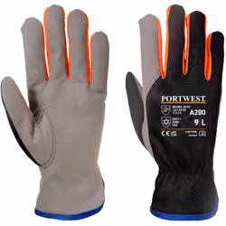 Paume en cuir synthétique résistant. Le gant thermique Wintershield , est doublé polaire. Ce gant hightech en cuir synthetiqu ...