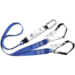 Longe double avec amortisseur d'énergie Bleu Royal