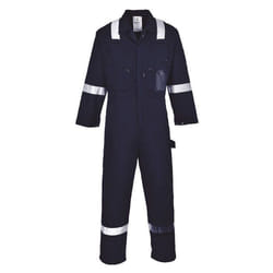 Combinaison de travail 100% coton légère Portwest Iona - Bleu Marine