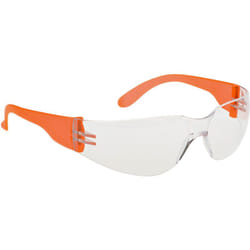 Portwest - Lunettes Enveloppantes de protection Incolore/Orange