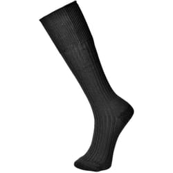 Chaussettes de travail Portwest Combat renforcées Noir 39-43