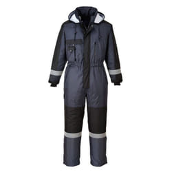 Combinaison hiver étanche matelassée Portwest - Marine