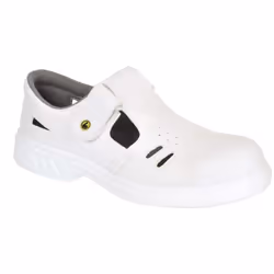 Certifié CE Coquille Acier 200 joule Chaussures Antistatiques Talon avec absorption d'énergie Semelle antidérapante (SRC) Sem ...