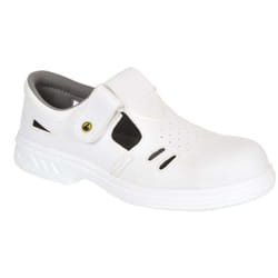 Sandales de sécurité Portwest S1 src Ebro Steelite esd Blanc 36