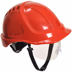 Harnais de suspension textile à 6 points pour un confort et une sécurité accrus du porteur. Le casque Endurance Plus Visor es ...