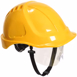 Harnais de suspension textile à 6 points pour un confort et une sécurité accrus du porteur. Le casque Endurance Plus Visor es ...