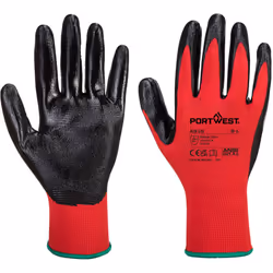 Tricot jauge 13 pour un ajustement parfait. Ce gant nylon enduit nitrile offre une excellente résistance à l'abrasion. Idéal  ...