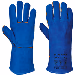 Gant croûte de cuir offrant une protection contre une gamme de tâches confrontées à la chaleur. Idéal pour le soudage, le tra ...