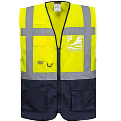 Rs Pro - Gilet Executive Warsaw Jaune/Marine xs