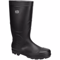 Chaussures anti-statique. Botte en PVC non sécurité, idéale pour l'agriculture, la pêche, et toutes sortes de travaux.