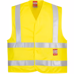 Le FR75 est un nouvel ajout à notre collection de gilets ignifugés. Certifié à la norme EN471 classe 2:2 et EN ISO 14116 Indi ...
