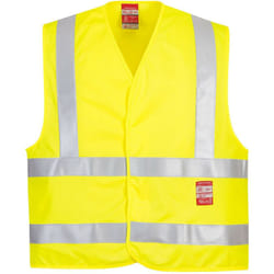 Gilet Hv Résistant à La Flamme Couleur : Jaune Taille 4x/5x Portwest