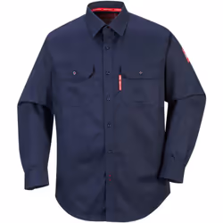 Deux poches poitrine avec bouton et fermeture à rabat. Cette chemise élégante est légère et confortable. Protection maximale ...