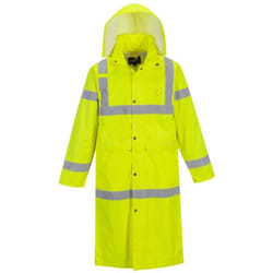 Manteau de pluie haute visibilité Portwest 122cm Jaune 4XL