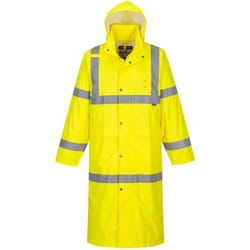Manteau De Pluie Hivis 122cm Couleur : Jaune Taille s Portwest