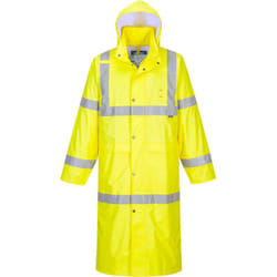 Portwest - Manteau de pluie HiVis 122cm Jaune 3XL