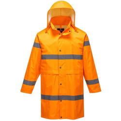Manteau de pluie haute visibilité Portwest Orange xl