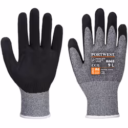 Certifié CE Protège des coupures et de l'abrasion Le revêtement souple de nitrile sablonneux offre une grande adhérence dans  ...