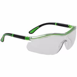 Panneaux latéraux bicolores élégants. Notre lunette de sécurité Néon propose des couleurs contrastées, sa forme enveloppante  ...