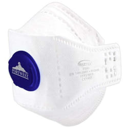 10 Masques eagle pliables FFP2 Dolomite avec valve Portwest Blanc Unique