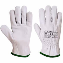 Certifié CE Matériaux: Peau de mouton Normes ANSI/ISEA 105 Abrasion Level (3) - EN 420 - EN 388 (2.1.1.1.) CE Ces gants Portw ...