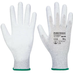 Portwest - Gant Vending Antistatique pu couleur : Gris taille xl