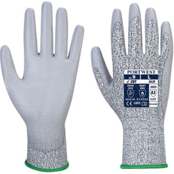Gants Vending Anti Coupure pu Gris l - Taille 9