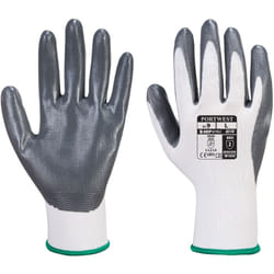 Portwest - Gants Vending Flexo Grip Nitrile Blanc/Gris xl - Taille 10