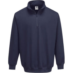 Portwest - Sweatshirt col zippé Sorrento couleur : Marine taille xxxl