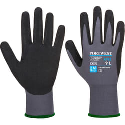 Portwest - Gant Dermiflex Aqua couleur : Gris/Noir taille s