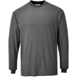T-Shirt manches longues Flamme résistant et antistatique Gris xl