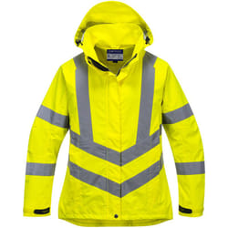 Portwest - Parka femme Hi-Vis respirante Jaune 2XL