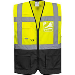 Rs Pro - Gilet Executive Warsaw Jaune/Noir s