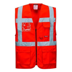 Gilet Haute Visibilité Executive-Berlin Portwest - Rouge